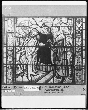Christusfenster, N XVI, Feld 2b: Ecce homo