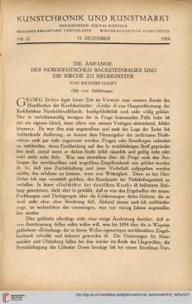 Nr. 12 (19. Dezember 1919)