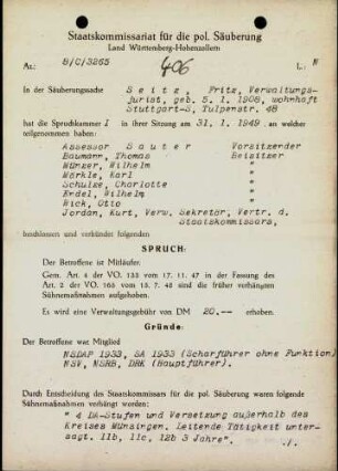 Seitz, Fritz