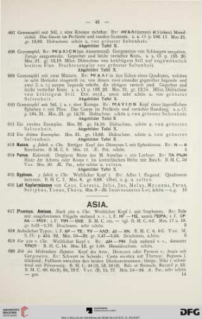 Asia (Nr. 617-838)