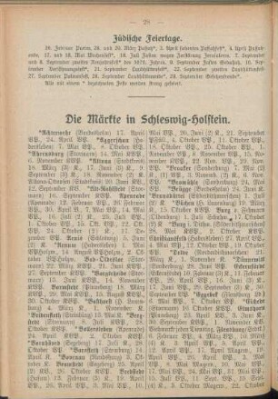 Jüdische Feiertage.