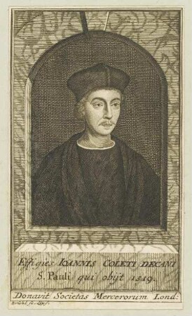 Bildnis des Ioannes Coletus