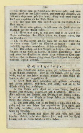 Schulgesetze