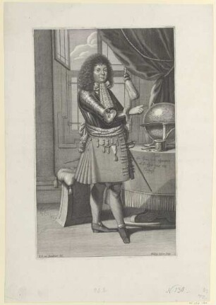 Bildnis des Johann Ernst III zu Sachsen-Saalfeld