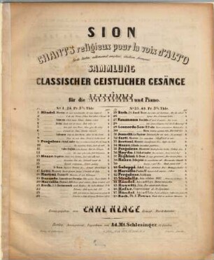 Aria celebre : 1667 ; Wenn durch Klagen