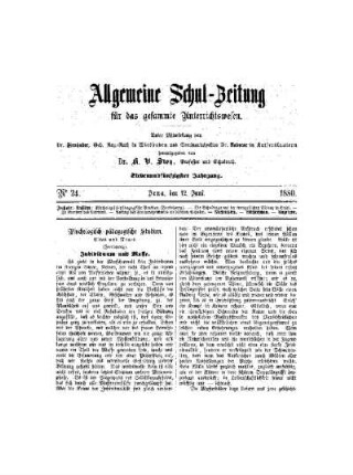 Phsychologisch - pädagogische Studien. Altes und Neues : (Fortsetzung)