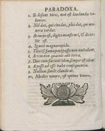 Paradoxa.