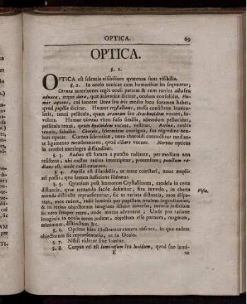Optica. Catoptrica. Dioptrica. Trigonometria Sphaerica. Astronomia.