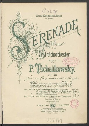 Serenade für Streichorchester op. 48