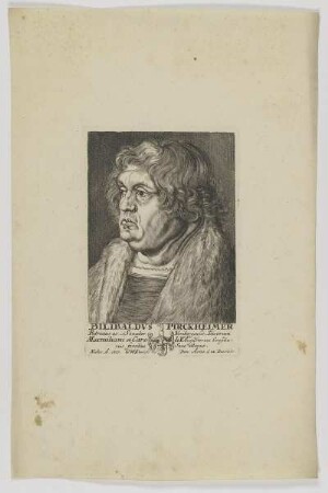 Bildnis des Bilibaldvs Pirckheimer