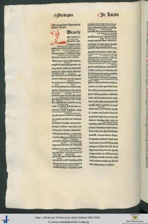 Prologus beati Hieronimi in Lucam
