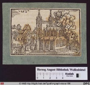 Kirchengebäude in der Stadt.