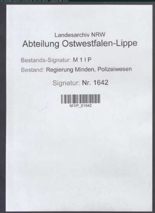 Meldestellen für politische Lageberichte