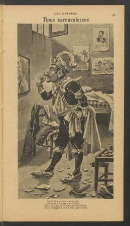 Tipos carnevalescos - [Dibujo] : Del natural
