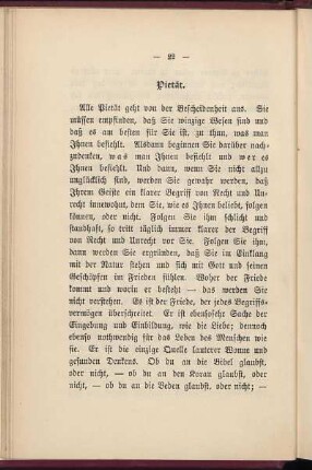Pietät.