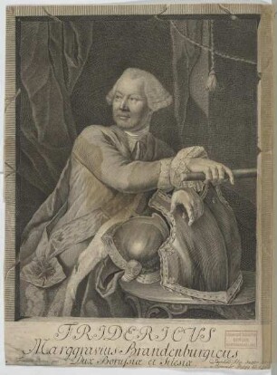 Bildnis des Fridericvs, Markgraf von Brandenburg-Bayreuth