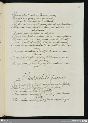 [Text 112:] Le Vieux papillon et le jeune (Fabel).