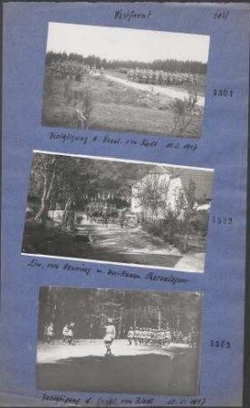 Besichtigung d. Exz. von Riedl