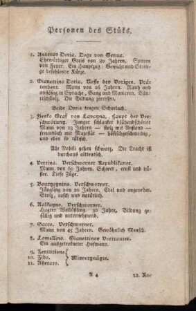 Personen des Stüks.