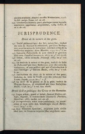 13-19, Jurisprudence