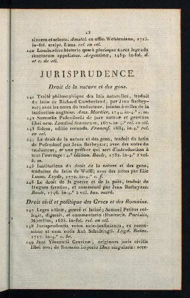 13-19, Jurisprudence