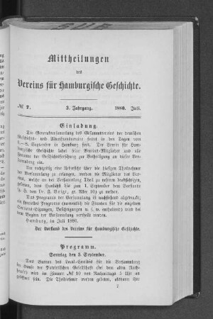 No. 7, 1880. Juli