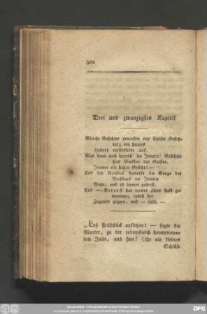 Drei und zwanzigstes Kapitel.