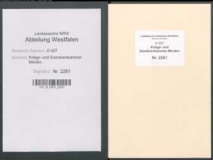 Vererbpachtung des Amtes Reineberg: Allgemeines