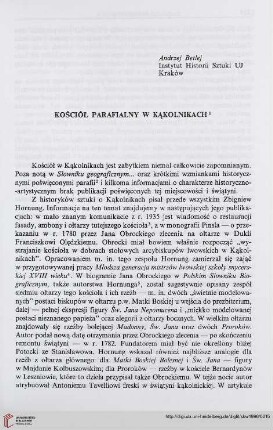 2: Kościół parafialny w Kąkolnikach