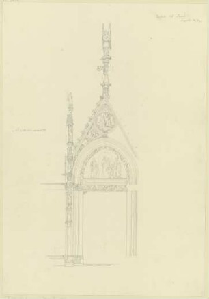 Portal des Domes S. Maria Assunta in Neapel