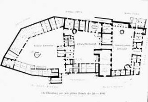 Coburg, Schloss Ehrenburg, Grundriss