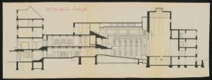 Residenztheater, Wiesbaden: Längsschnitt 1:100