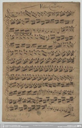 Symphonies - Mus.2389-N-7a : vl conc, strings, bc - C; RV 192