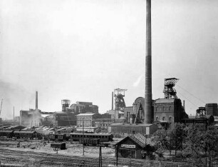 Steinkohlenbergwerk Mathias Stinnes, Schachtanlage 1/2/5, Essen
