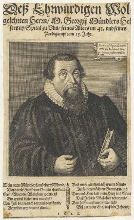 Bildnis des Georgius Mündler