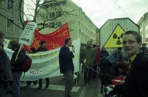 Freiburg im Breisgau: Demo gegen Castor-Transporte