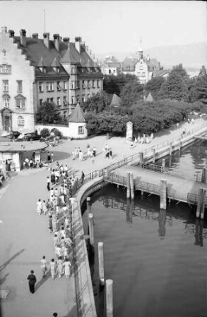 Lindau: Ausblick auf Kai nach Osten
