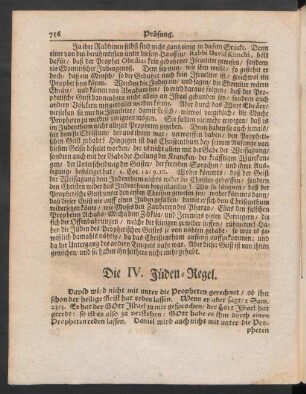 Die IV. Jüden-Regel