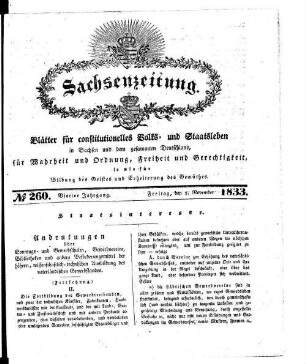 4.1833,November (Nr. 260-285)