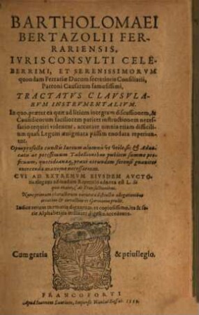 Tractatus clausularum instrumentalium