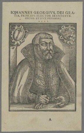 Bildnis des Kurfürsten Johann Georg von Brandenburg