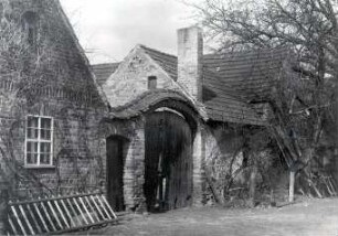 Bauernhof in Scado : Bauwesen - Wirtschaftsgebäude und Gehöfte. Ort: Škodow / Scado. Bauernhof der Familie Schmole.