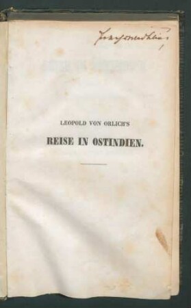 Reise in Ostindien... - 2. durchges. u. verm. Aufl. 2. Bd