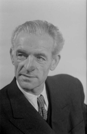 Porträt des Publizisten und Schauspielers Fritz Erpenbeck : Porträt von Fritz Erpenbeck