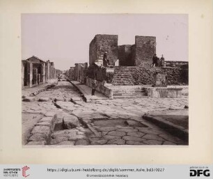 No. 1207. Pompei. Tempio della Fortuna