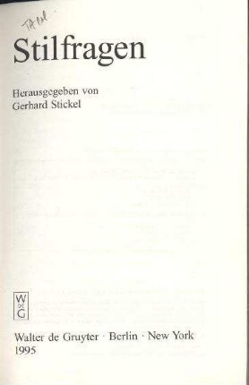 Vorwort des Herausgebers