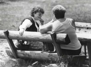 Rast beim Wandern im Simonswald, Schwarzwald