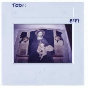 Todi, S. Fortunato,Masolino, Thronende Madonna
