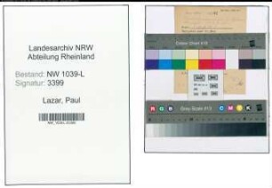 Entnazifizierung Paul Lazar , geb. 30.03.1895 (Polizist)