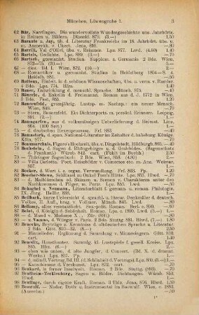 Antiquariats-Katalog. 24. [ca. 1895]